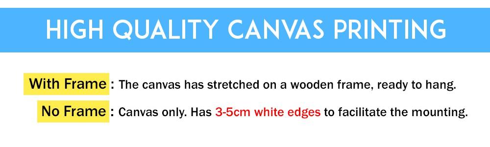 canvas printing info