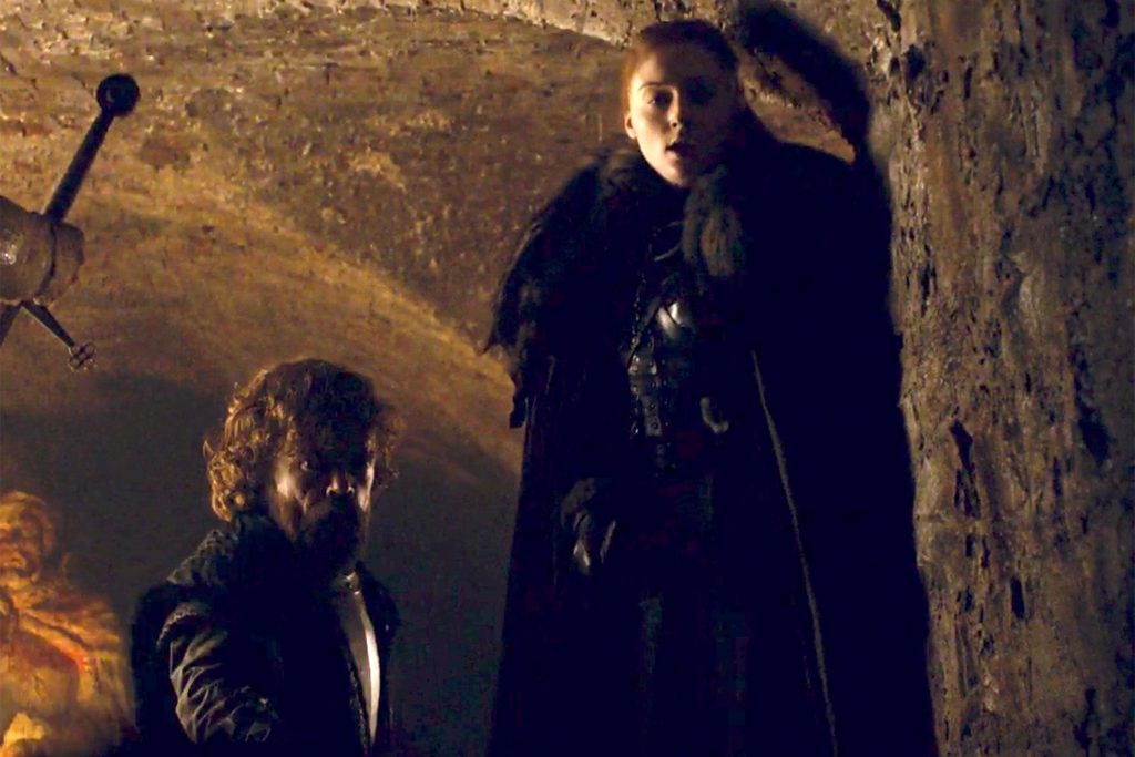 Season 8 Sansa & Tyrion Deleted Scene 