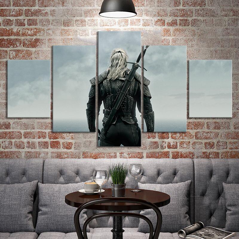 The Witcher Geralt Gwynbleidd Wall Art Poster