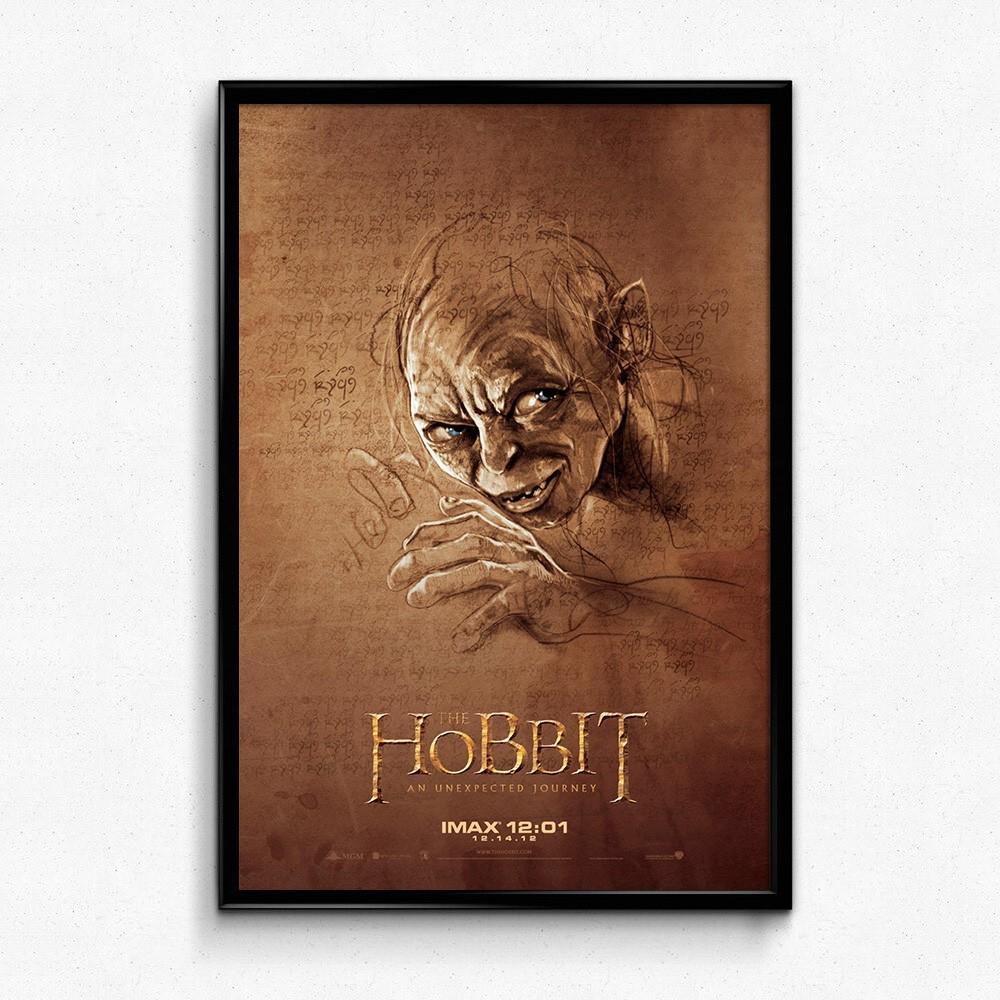 Hobbit Unexpected Journey Sketch Art Wall Posters 04