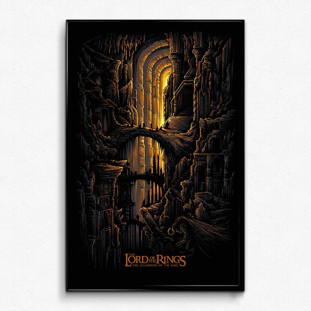 Lord of The Rings Epic Trilogy Wall Art Posters