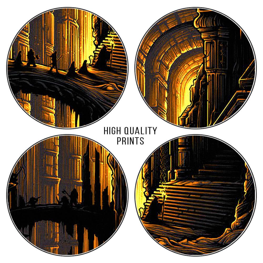 Lord of The Rings Epic Trilogy Wall Art Posters