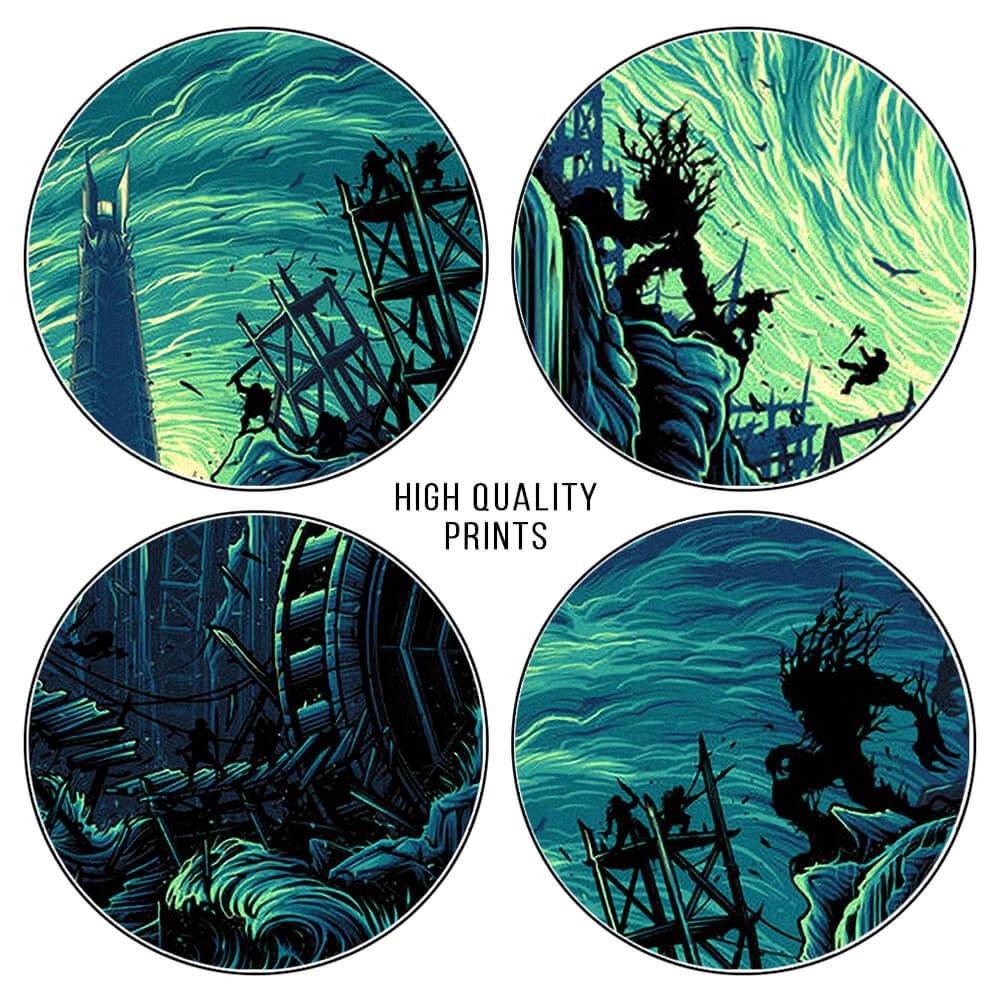 Lord of The Rings Epic Trilogy Wall Art Posters