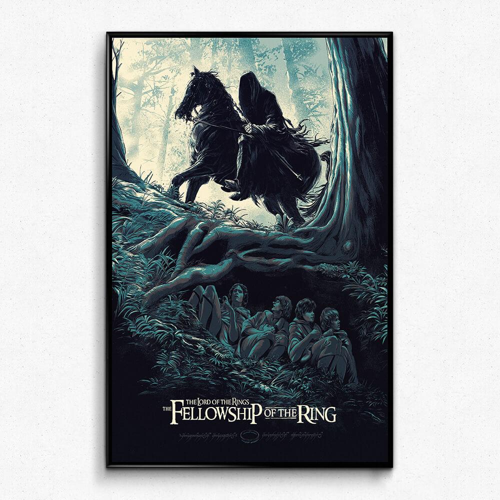 Lord of The Rings Trilogy Fantasy Wall Art Posters