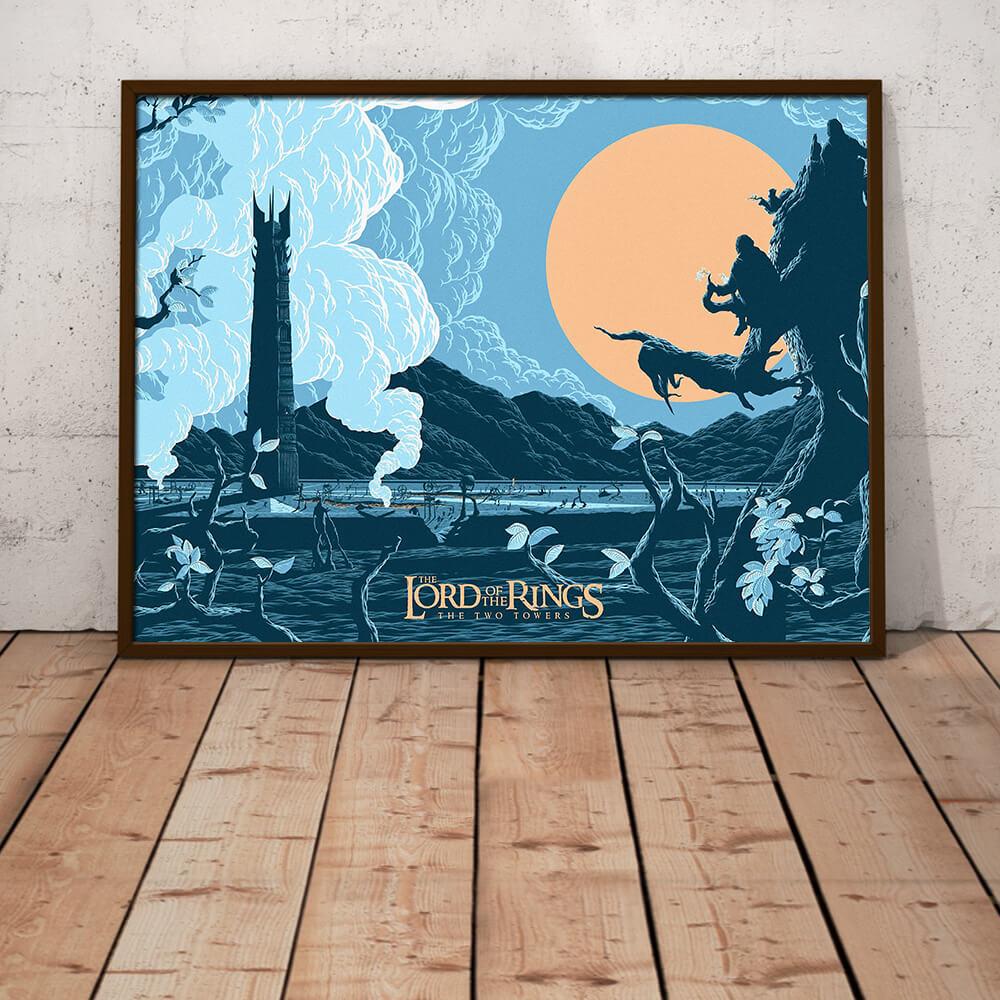 Lord of The Rings Trilogy Fantasy Wall Art Posters