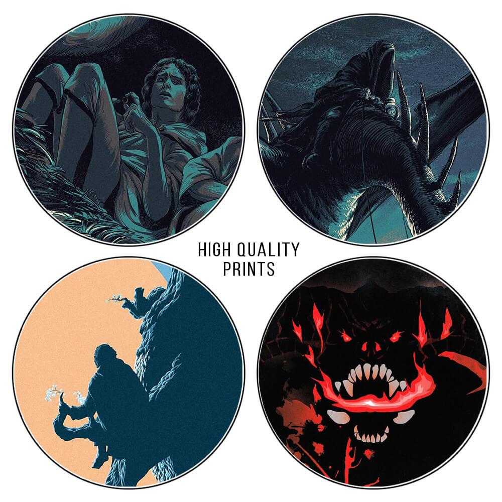 Lord of The Rings Trilogy Fantasy Wall Art Posters