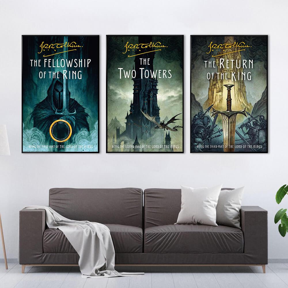 Lord of The Rings Amazing Fantasy Trilogy Wall Art Posters