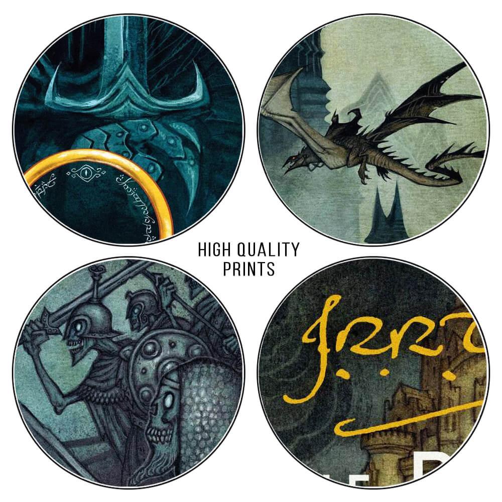 Lord of The Rings Amazing Fantasy Trilogy Wall Art Posters