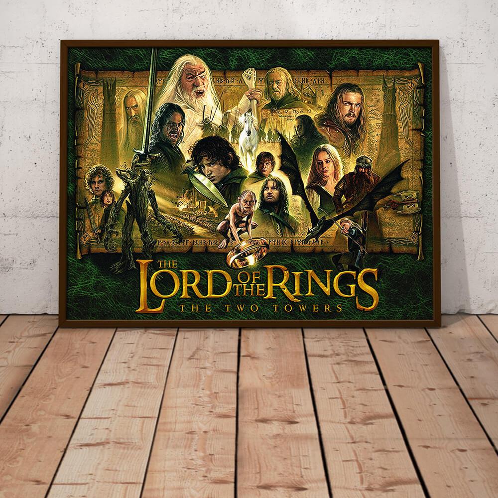 Lord of The Rings Trilogy Fantasy Home Decor Wall Art Posters