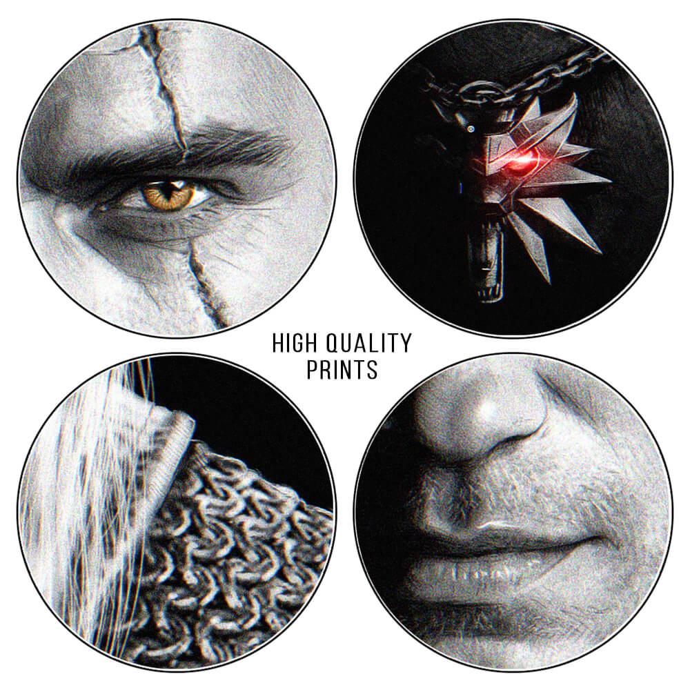 Witcher Henry Cavill Geralt of Rivia Wall Art Poster