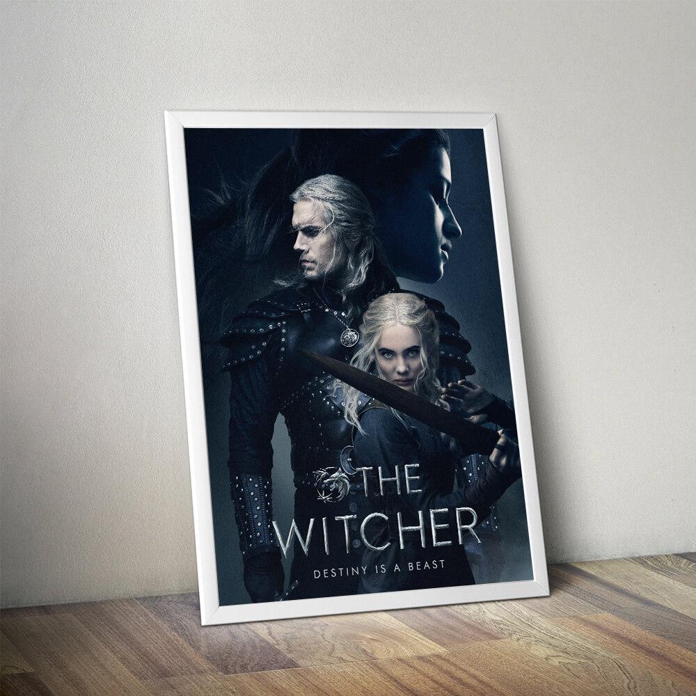 Witcher Season 2 Destiny Is a Beast Wall Art Poster