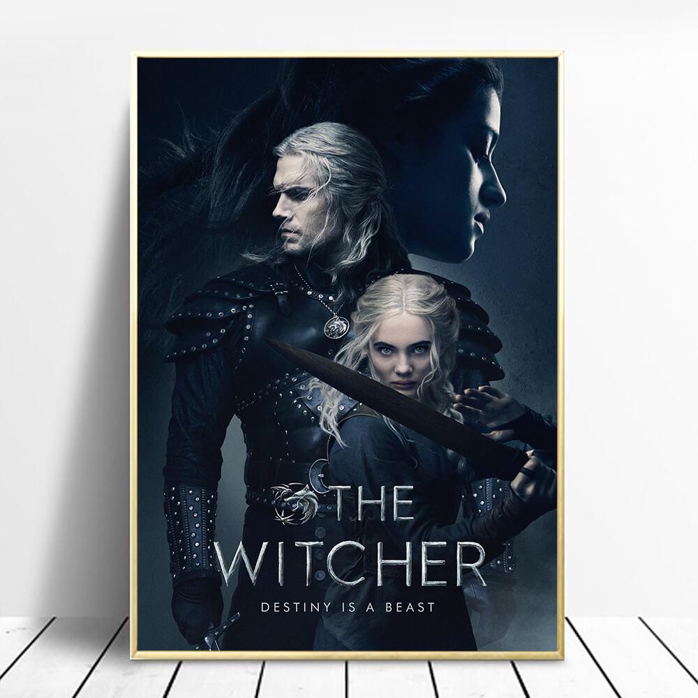 Witcher Season 2 Destiny Is a Beast Wall Art Poster