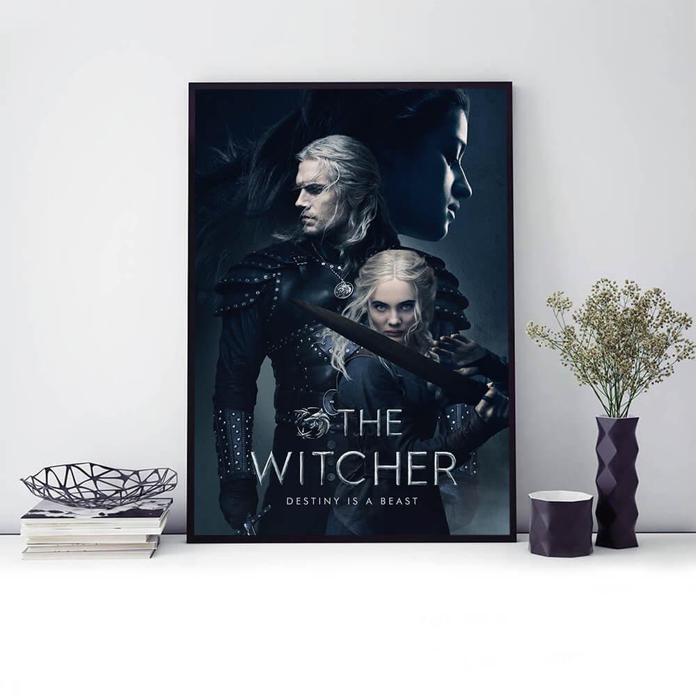 Witcher Season 2 Destiny Is a Beast Wall Art Poster